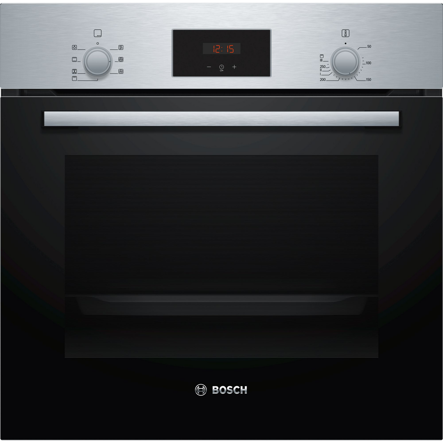 Bosch Serie 2 HBF133BR0 sütő 66 L A Fekete, Rozsdamentes acél