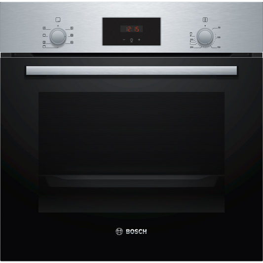 Bosch Serie 2 HBF133BR0 sütő 66 L A Fekete, Rozsdamentes acél
