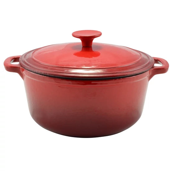 Perfect Home Zománcozott öntöttvas lábas 20cm, 2,2l piros 10565