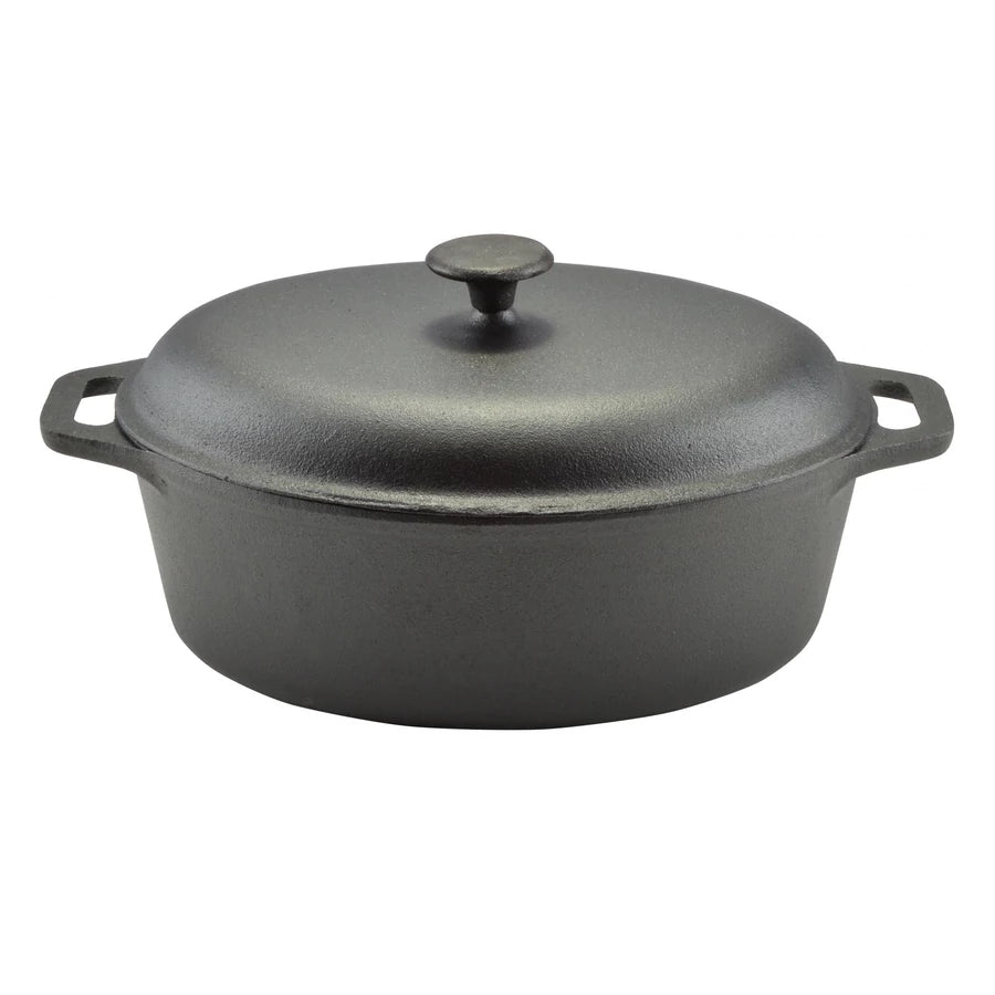 Perfect Home Öntöttvas kacsasütő 32 cm (kezelt) 15534