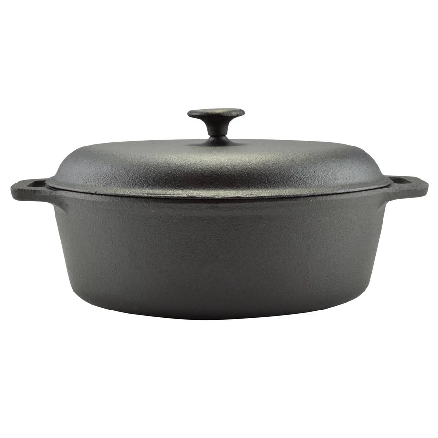 Perfect Home Öntöttvas kacsasütő 32 cm (kezelt) 15534