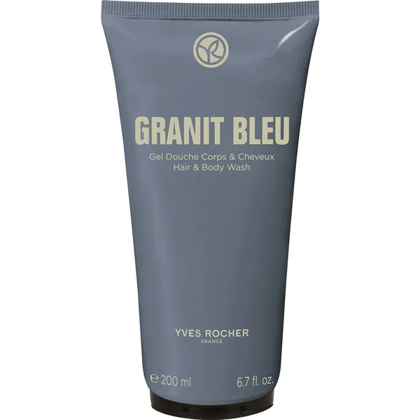 Yves Rocher -Granit Bleau - Sampon-tusfürdő 200ml
