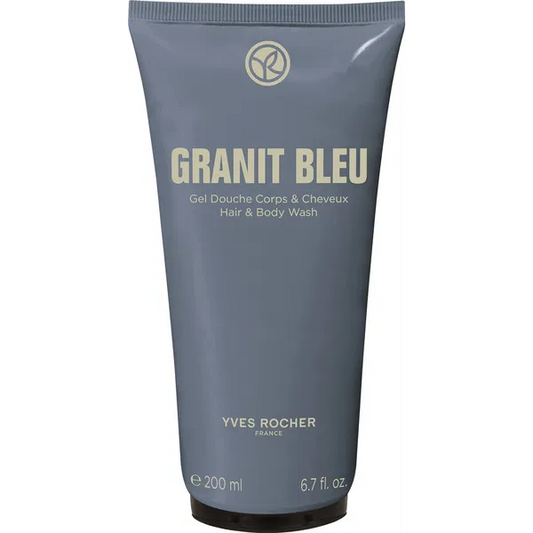 Yves Rocher -Granit Bleau - Sampon-tusfürdő 200ml