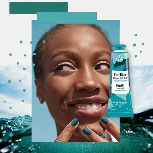 Yves Rocher -Tisztító zselés arcmaszk 30ml