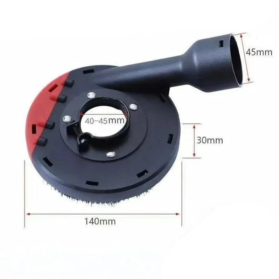 KrafTech KT-1313 Porelszívó adapter sarokcsiszolóhoz 125–150 mm