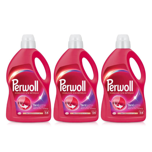 3DB Perwoll Renew & Repair Kímélő Mosógél Színes 3L– Ruhák Megújítása És Védelme