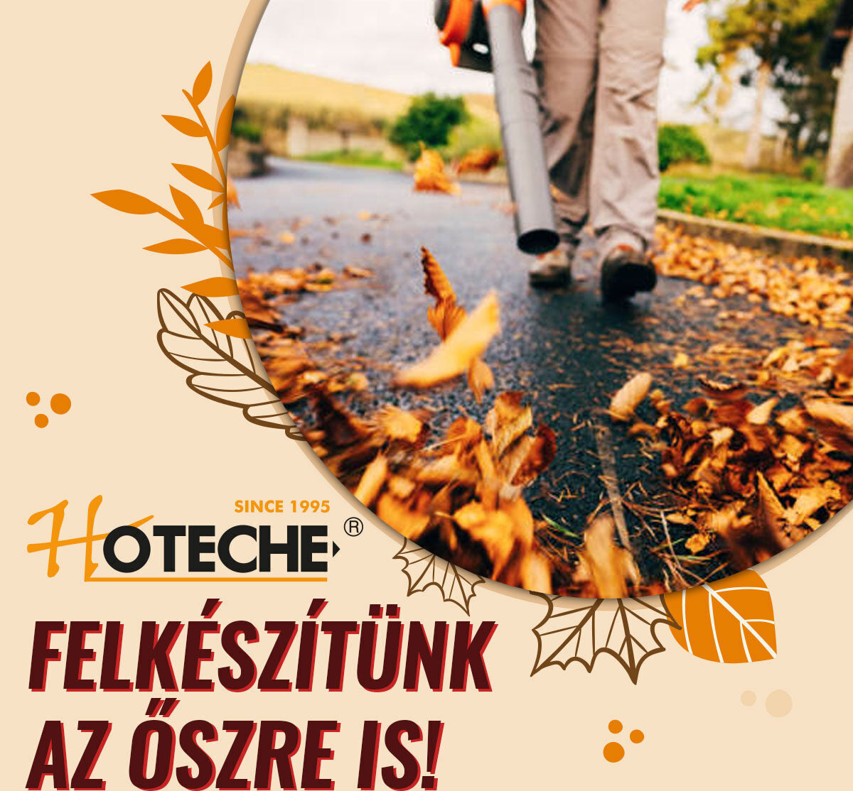 Hoteche Lombszívó-fújó elektromos 40l-es gyűjtőzsák 3000W