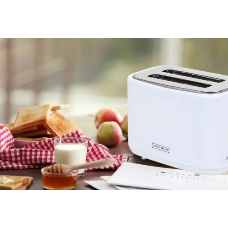 Royalty Line Kenyérpirító - 2 Szeletes, 700 W, Fehér