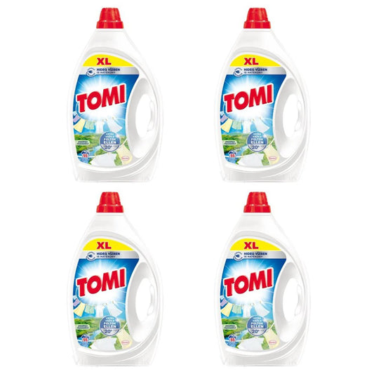 4db Tomi Amazónia Frissessége Folyékony Mosószer Mosógél 220 mosás 4x2475ml