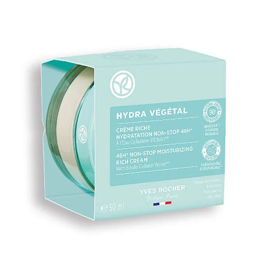 Yves Rocher -48 órás hidratáló krémes arcápoló 50ml