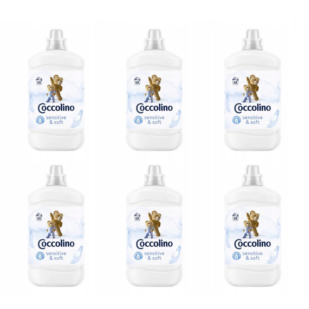 Coccolino öblítő 6 x 1700ml - 2 féle illatban!