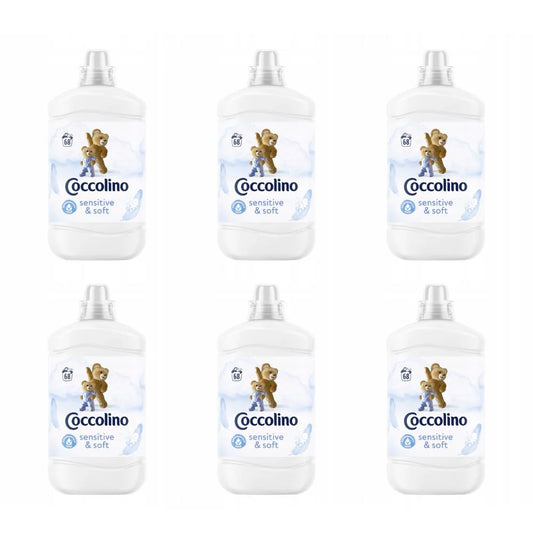 Coccolino öblítő 6 x 1700ml - 2 féle illatban!