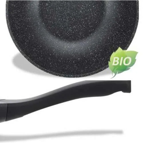 Royalty Line® BW30M Wokpan Indukció – Ø 30 cm – 4,4 liter – Wok üveg fedéllel