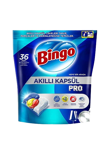 BINGO PRO mosogatógép tabletták - többféle kiszerelés