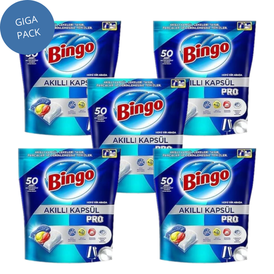 BINGO PRO mosogatógép tabletták - többféle kiszerelés