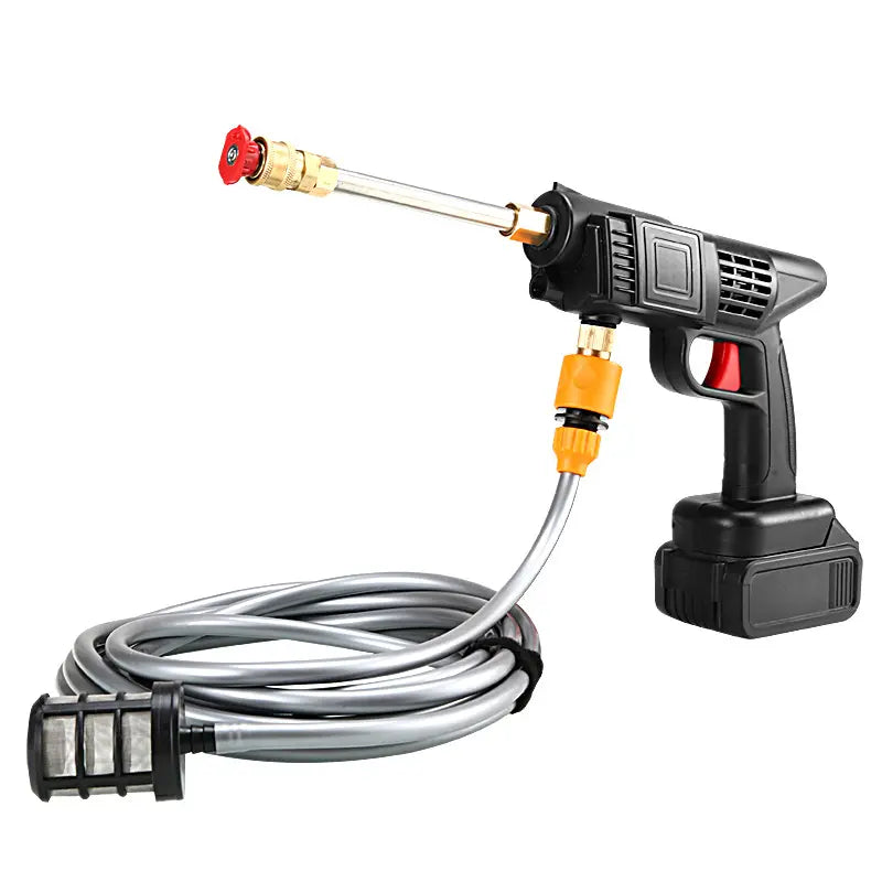 Elektromos nagynyomású mosó, 1/2 akkumulátorral, 48V, 8L/perc, 20 Bar