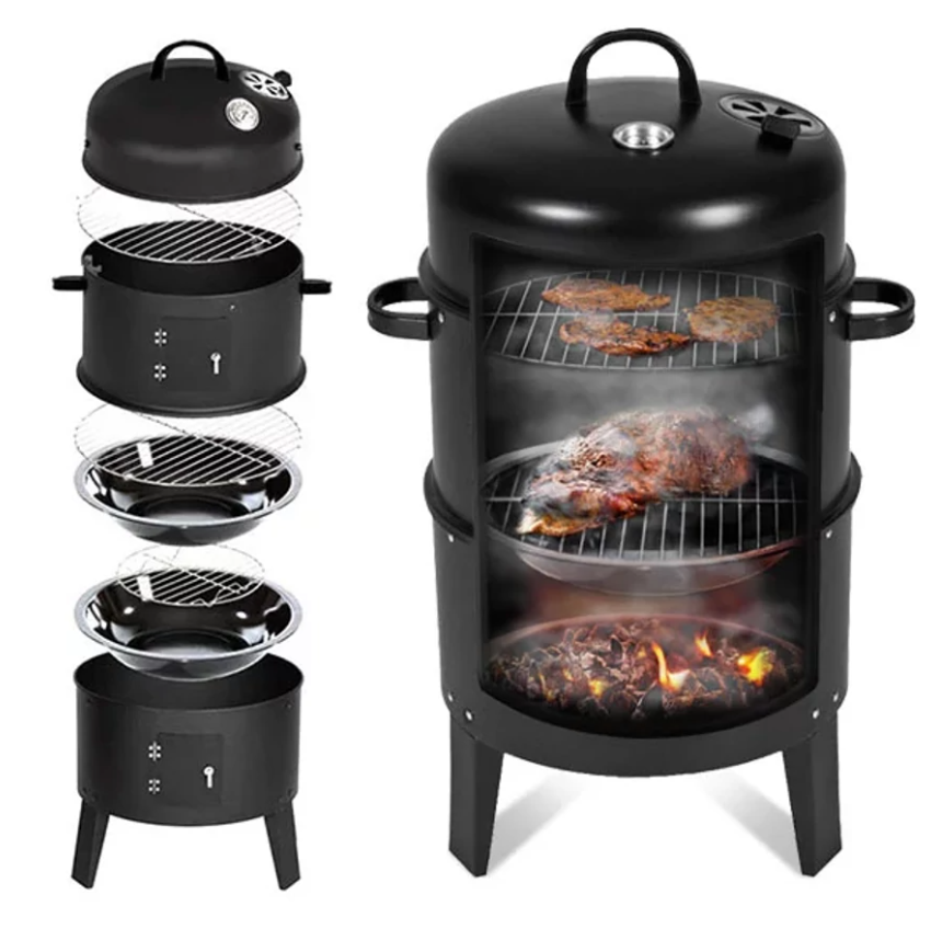 Perfect Home Grillező -füstölő smoker 13991