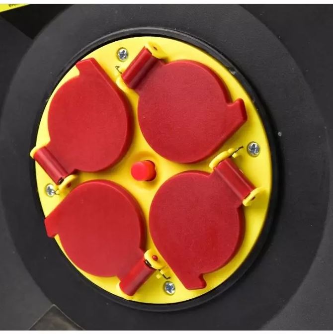 MIKASI  -50m-es hosszabbító kábeldobon – MIKASI