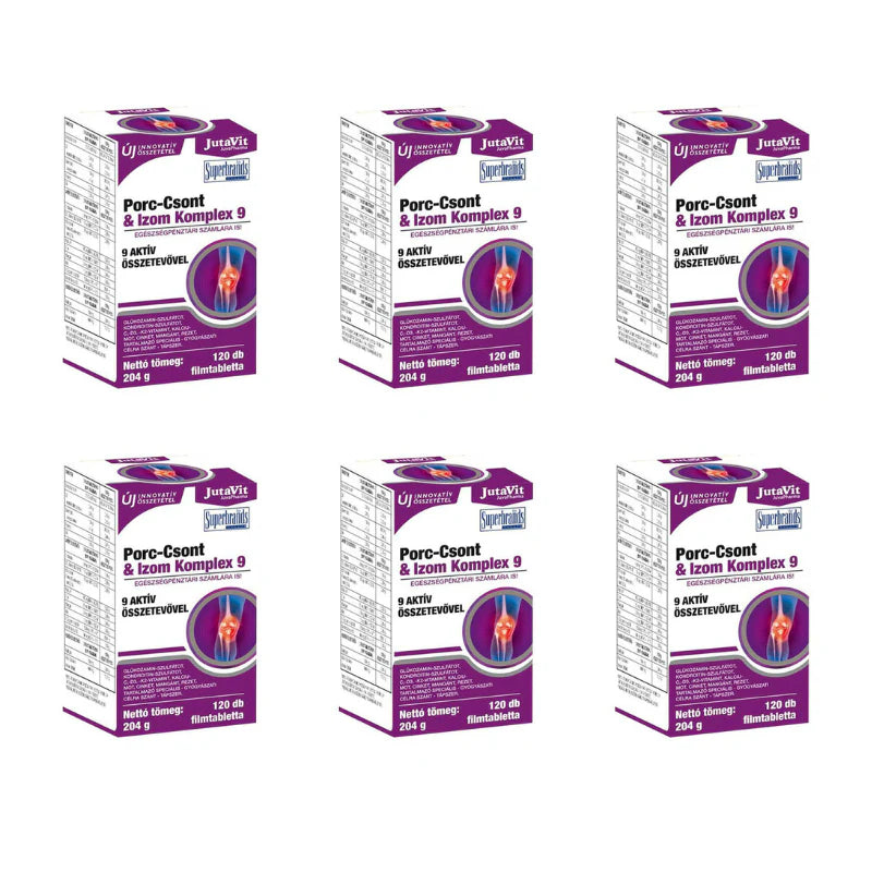 Jutavit Porc-Csont-Izom Komplex 120db filmtabletta 6db-os csomag