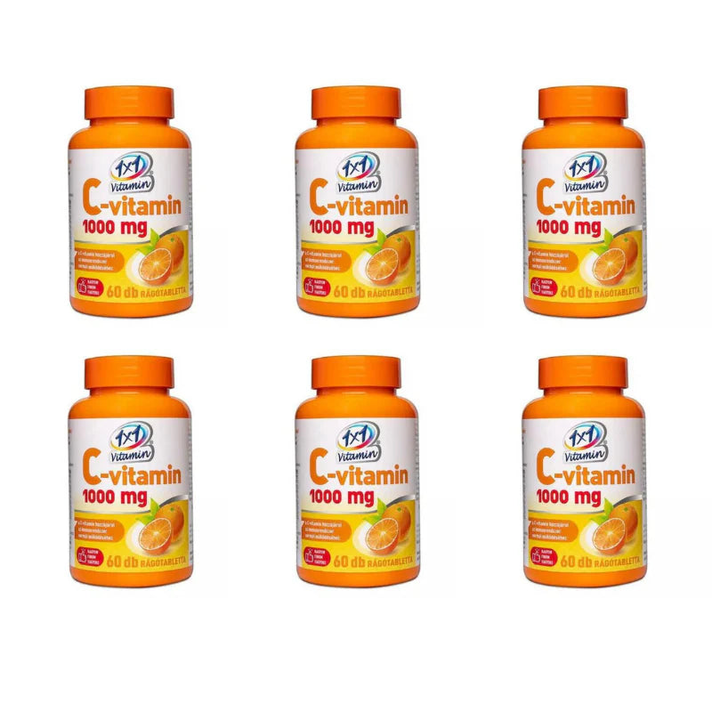 VitaPlus Vitaday C-vitamin 500 mg 60db rágótabletta 6db-os csomag