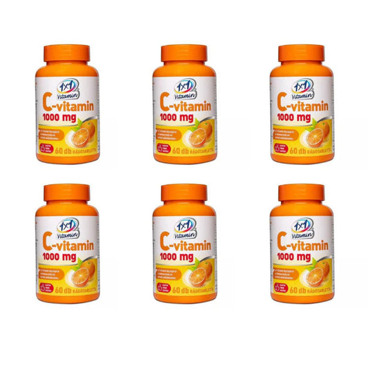 VitaPlus Vitaday C-vitamin 500 mg 60db rágótabletta 6db-os csomag