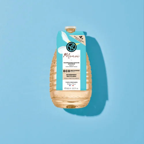 Yves Rocher -Sampon-tusfürdő utántöltő 600ml