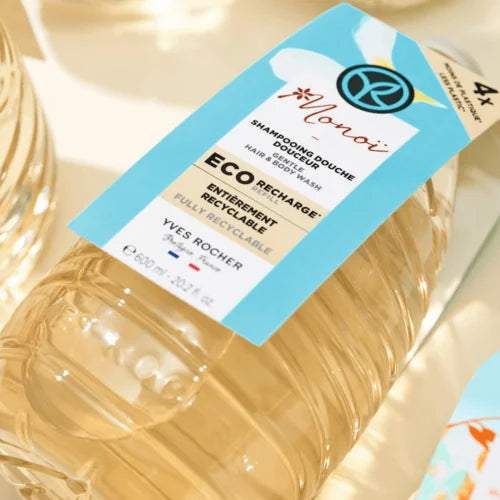 Yves Rocher -Sampon-tusfürdő utántöltő 600ml