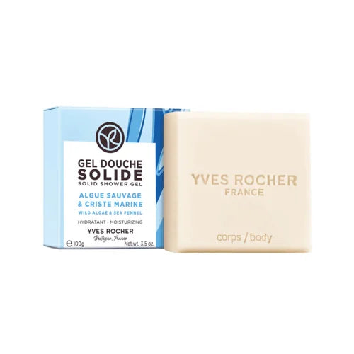 Yves Rocher -Hidratáló szilárd tusfürdő - Vad alga & Tengeri édeskömény 100g