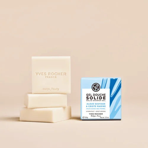 Yves Rocher -Hidratáló szilárd tusfürdő - Vad alga & Tengeri édeskömény 100g