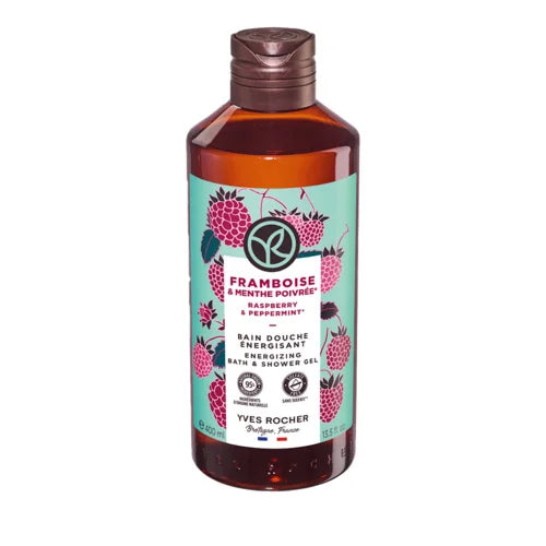 Yves Rocher -Hab- és tusfürdő - Málna & Borsmenta 400ml