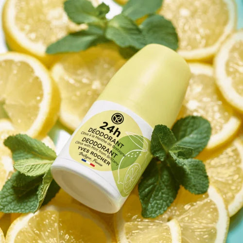 Yves Rocher -24 órás dezodor citrus illatban, bretagne-i mentával 50ml