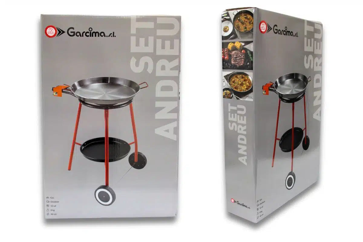 Paella gázos sütőkészlet (Andreu set) 13361