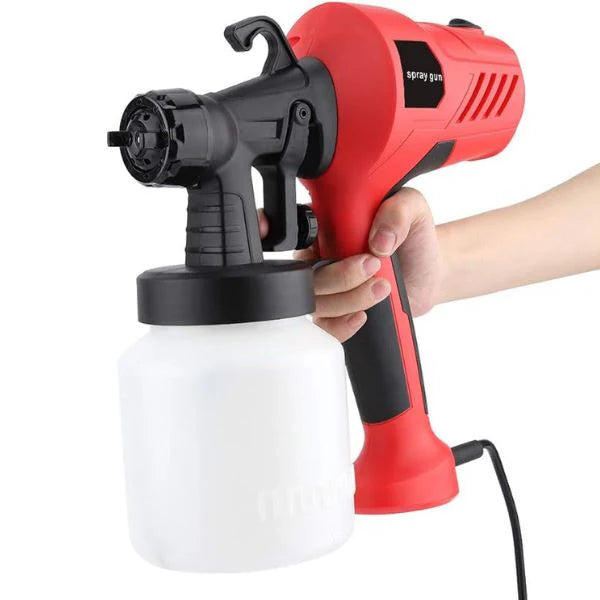 Elektromos festékszóró 2 db 36 V-os akkumulátorral, 1000 ml - 3 szórási mód, ideális mennyezetre, falakra és kerítésekre