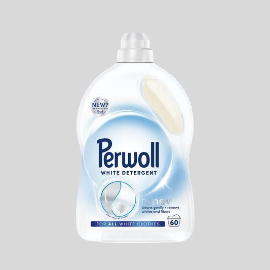 Perwoll Renew & Repair Kímélő Mosógél Fehér 3L – Élénk Fehérség és Hosszú Élettartam