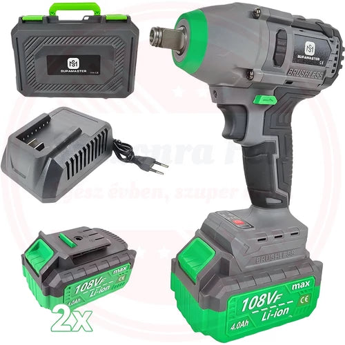 Matrixx/Supamaster Profi - 2 Akkus ütvecsavarozó 108V - 1350 Nm- 4Ah -