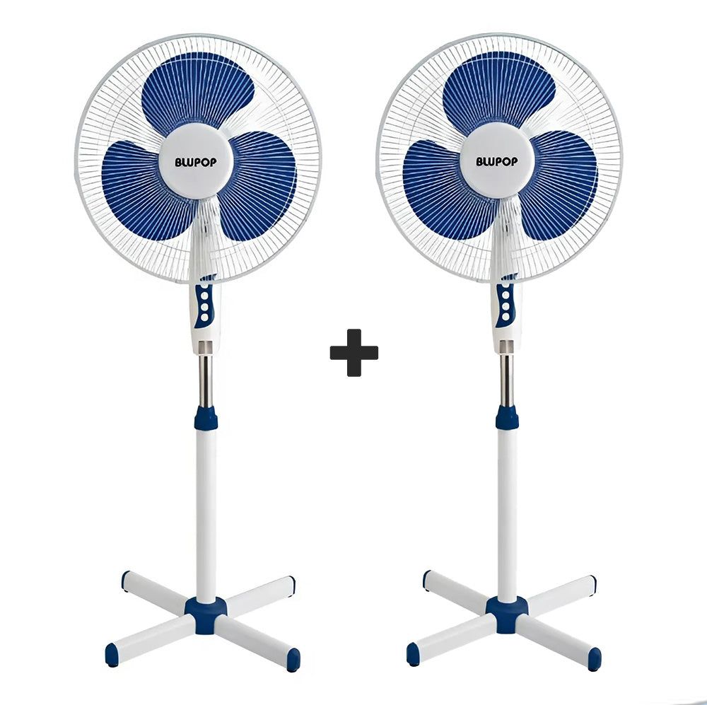 1+1 - WEBER Blupop Beltéri Ventilátor - 40 cm - 40W - Csendes működés