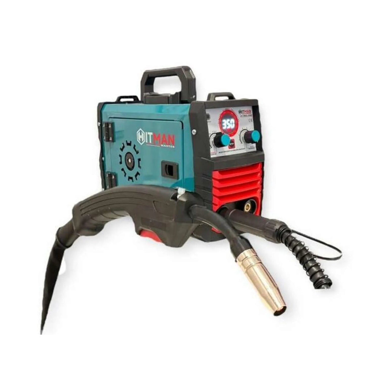 Hitman Inverteres CO2 Hegesztőgép 350A Porbeles - MMA - Flux - TIG-Lift HT-FMIG-350X