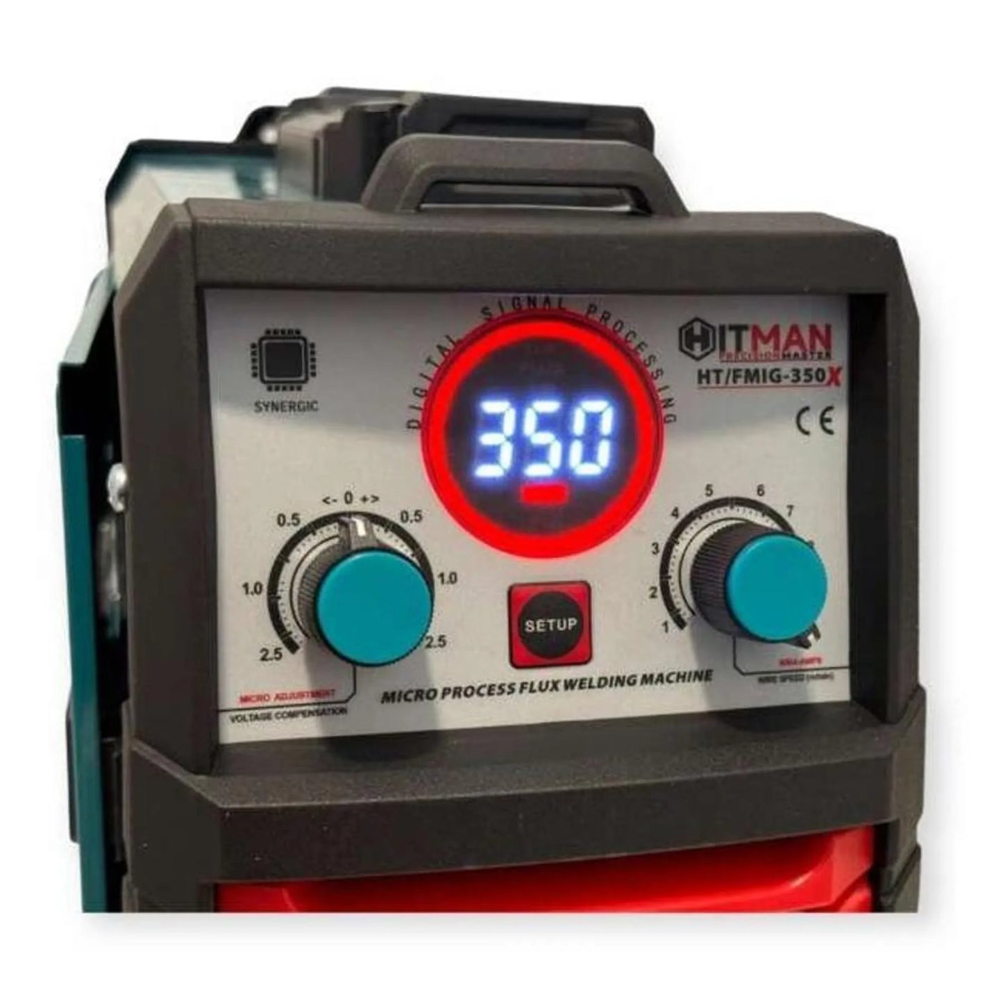 Hitman Inverteres CO2 Hegesztőgép 350A Porbeles - MMA - Flux - TIG-Lift HT-FMIG-350X