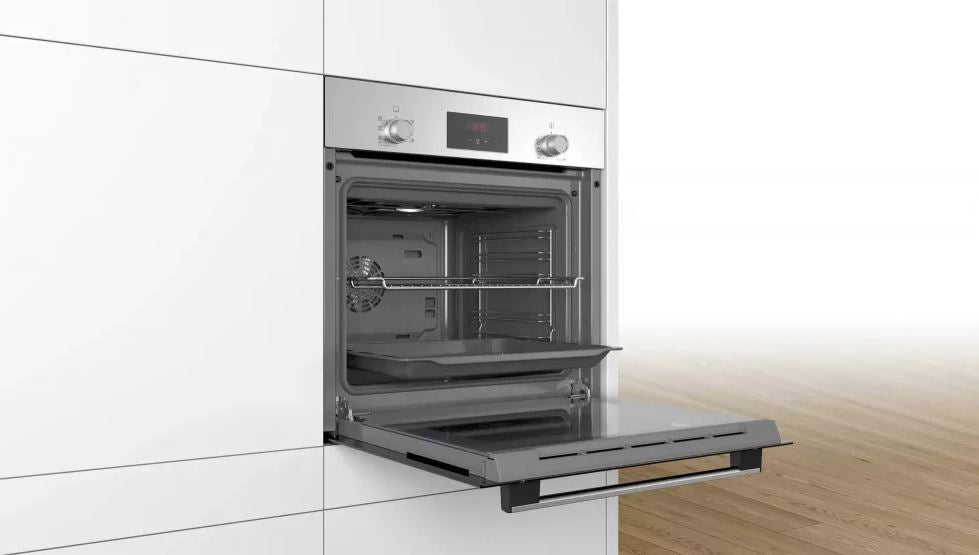 Bosch Serie 2 HBF133BR0 sütő 66 L A Fekete, Rozsdamentes acél