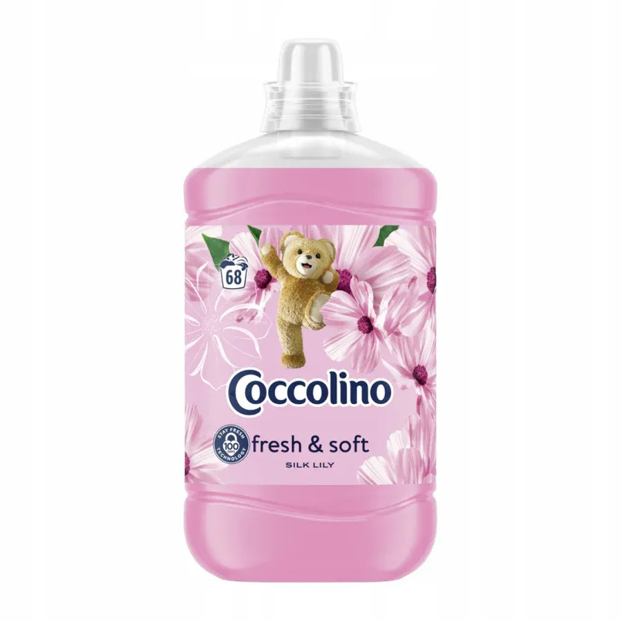 6db Coccolino Fresh & Soft Silk Lily Öblítő Koncentrátum 408 Mosás 6x1,7L