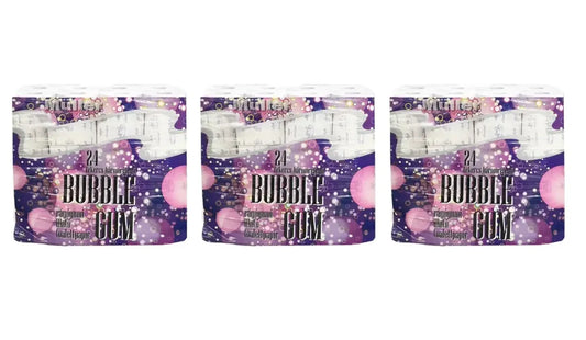 Csomag: 3DB Müller Bubble Gum 3 Rétegű Wc Papír XXL 24 Tekercs