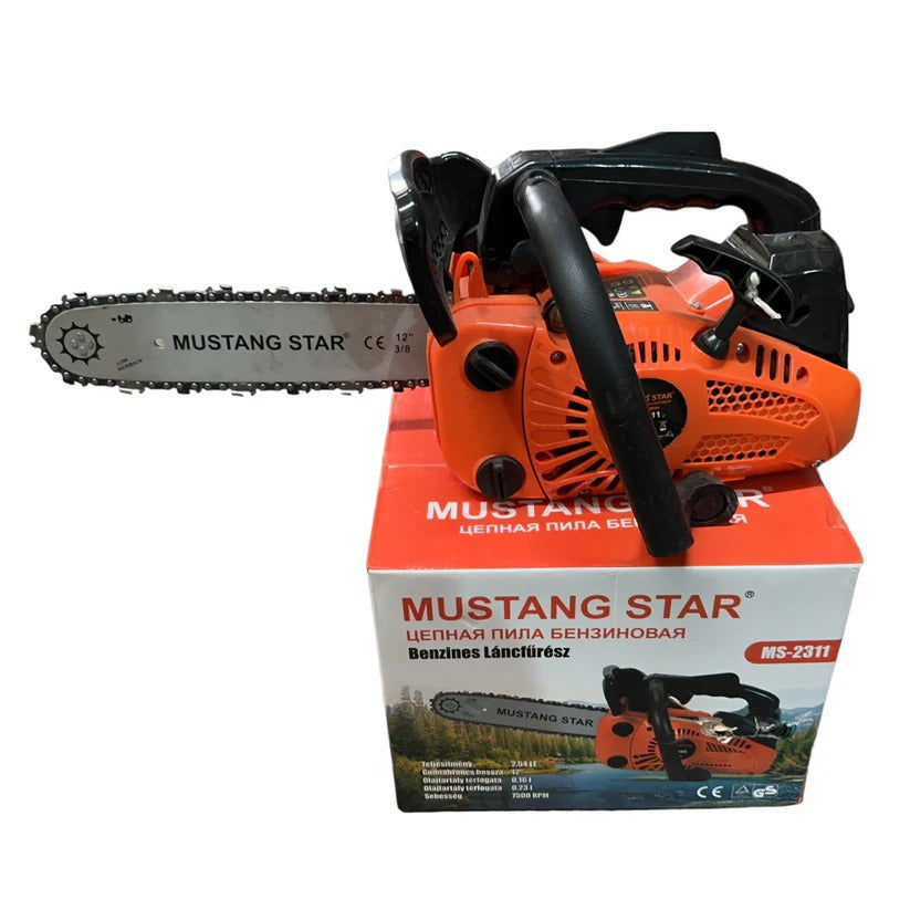 MUSTANG STAR® benzines láncfűrész, 2,54 LE - kényelmes használat