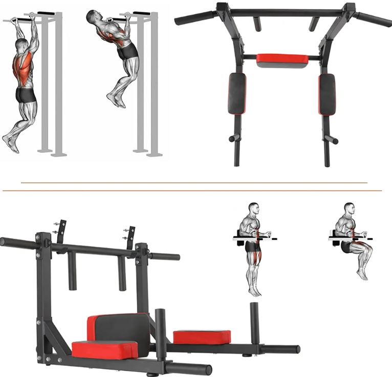 OneTwoFit falra szerelhető húzódzkodó - 2in1 funkció