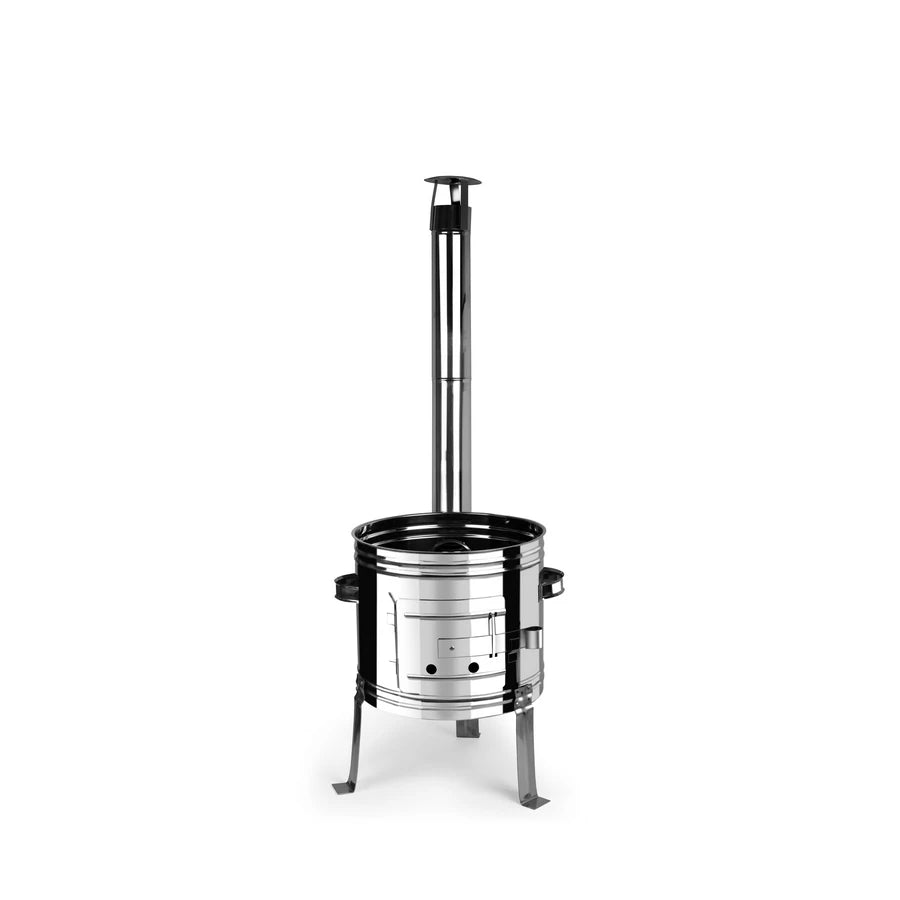 Perfect Home Inox parti üstház 31cm +kémény+könyök+kalap 10446