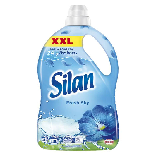 Silan Fresh Sky XXL Öblítő 2,8L - Hosszantartó Frissességgel és Puhasággaé 130 mosás