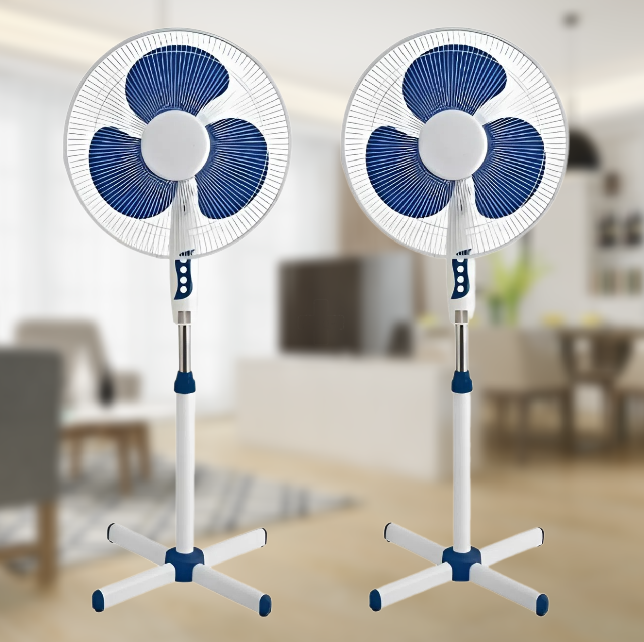 1+1 - Luxury Cool Beltéri Ventilátor - 40 cm - 40W - Csendes működés