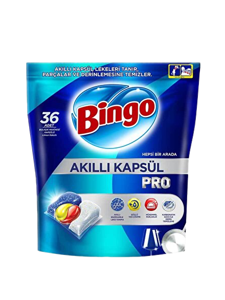 BINGO PRO mosogatógép tabletták - többféle kiszerelés