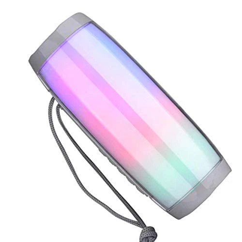 157 Bluetooth sztereó hangszóró, hordozható, többszínű hangulatvilágítással