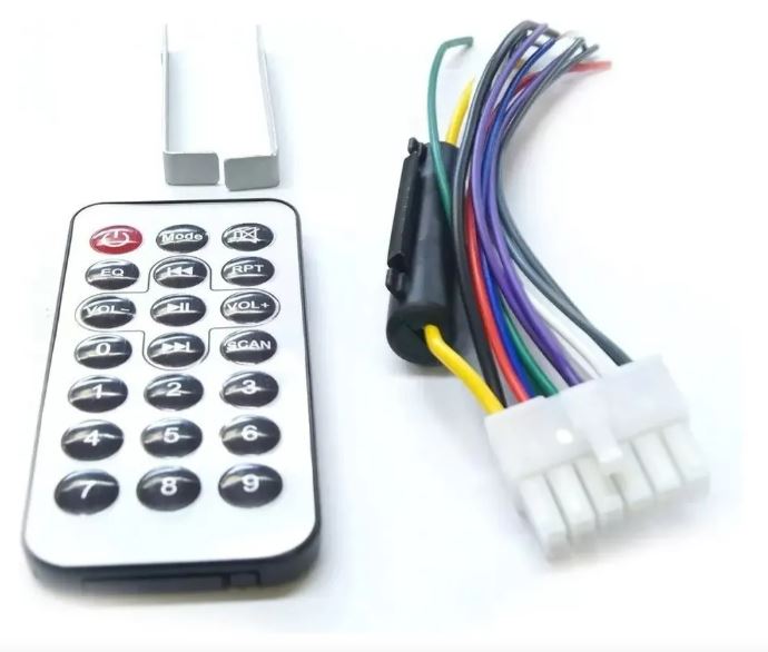 Bluetooth autórádió fejegység, USB, SD, telefonkihangosító