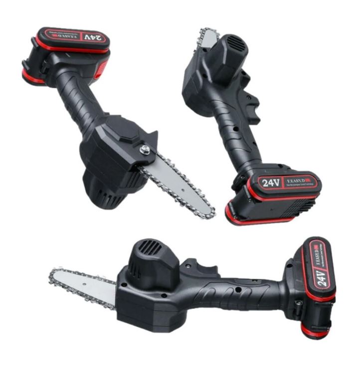 Mini akkumulátoros láncfűrész, ágvágó